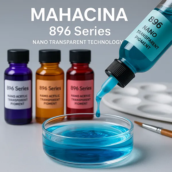 Oil based acrylic acid nano transparent color paste 896 series (3)