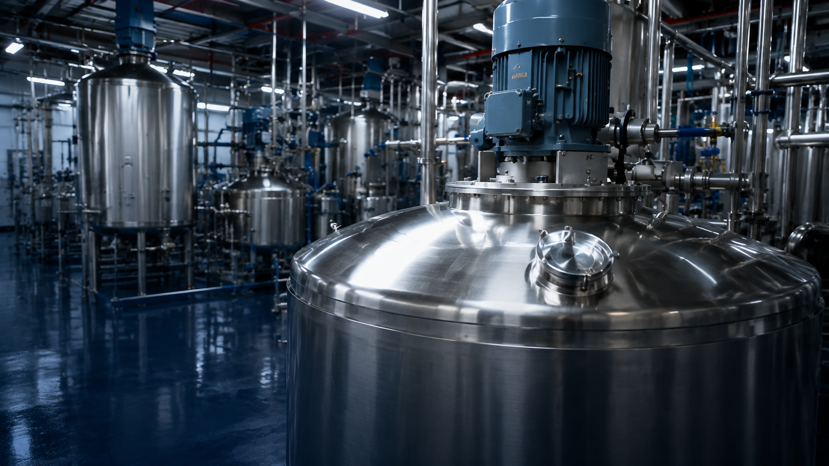 Existing coatings factory production environment.